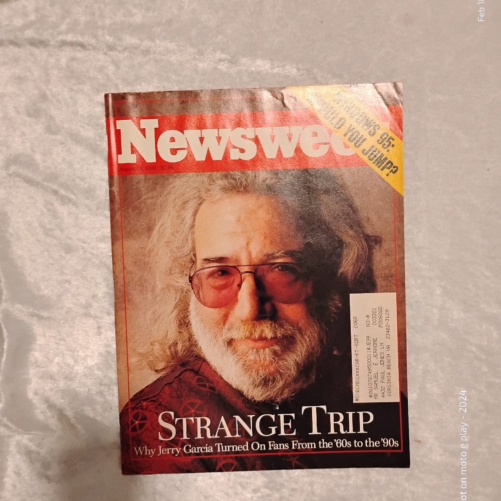 Vintage Newsweek magazine